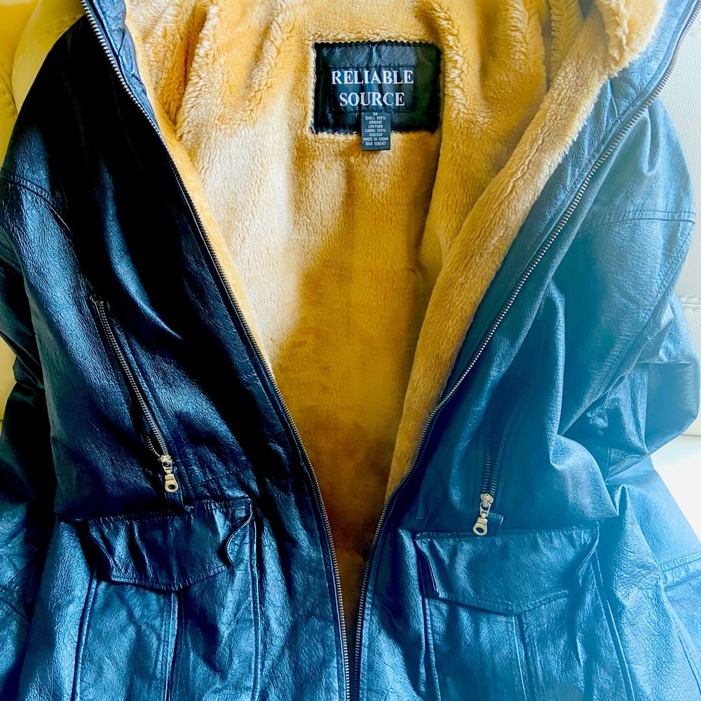 Brand New Genuine Leather Men’s Coat